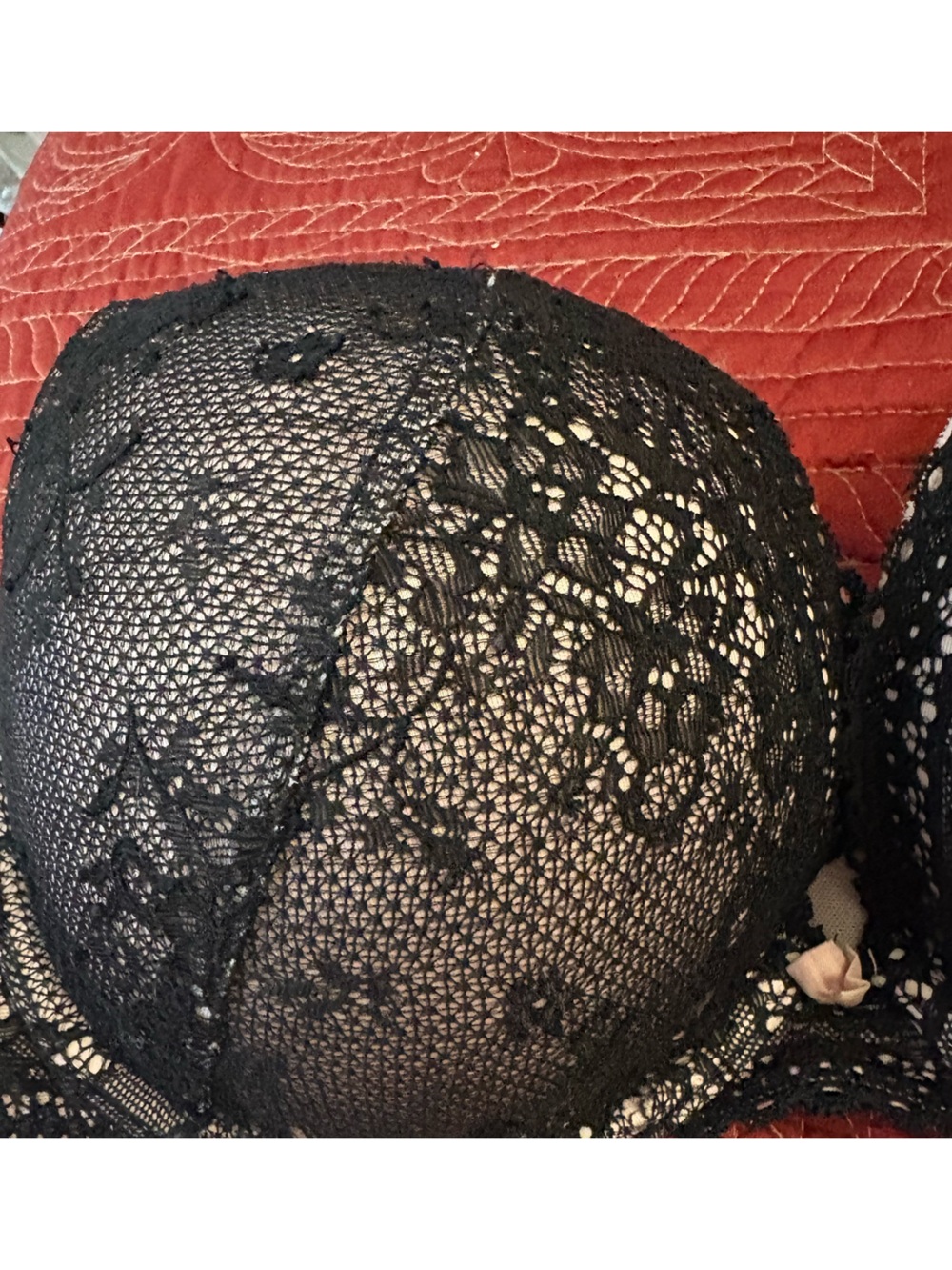 torrid Push Up Black Lace Strapless Bra with Straps. Size 42C. - Picture 3 of 7
